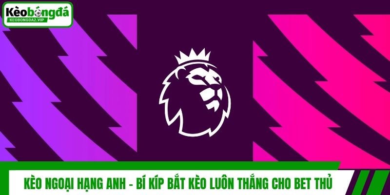 Kèo Ngoại Hạng Anh - Bí Kíp Bắt Kèo Luôn Thắng Cho Bet Thủ 1 Kèo Ngoại Hạng Anh - Bí Kíp Bắt Kèo Luôn Thắng Cho Bet Thủ
